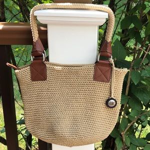 The Sak Cream and Brown Purse! Super cute!